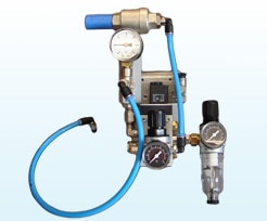 vacuum conveying with pinch valves