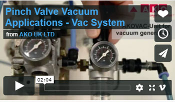 Pinch Valve Vacuum Applications