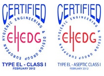 EHEDG Certified Pinch Valves