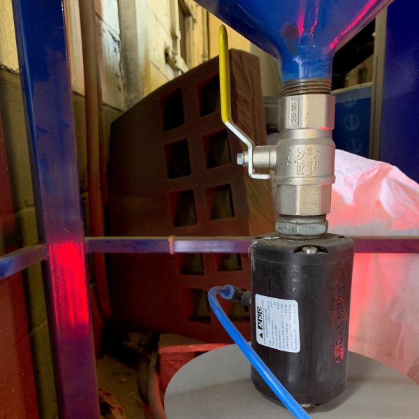 pinch valve for waterjet cutting machine