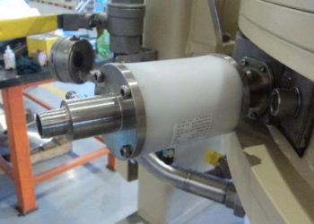 valve for gypsum slurry mixer unit