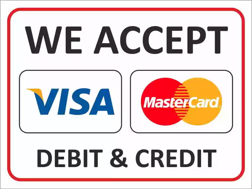Credit Cards accepted by AKO UK
