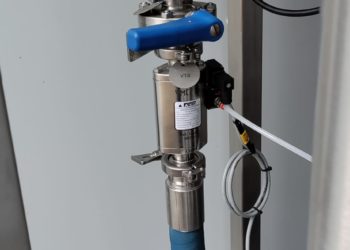 valve for metallic raspings
