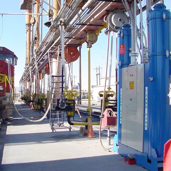 valves control sand systems for trains
